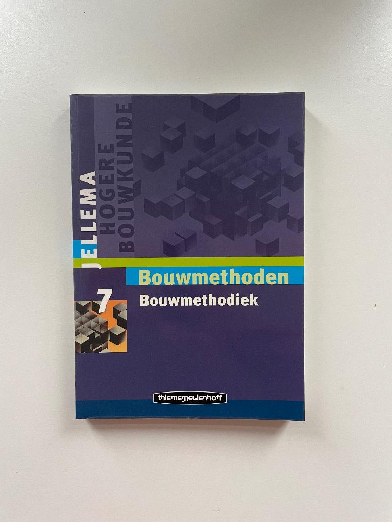 Jellema / 7 Bouwmethodiek / 9789006950502, ThiemeMeulenhoff, Zo goed als nieuw, Beta, HBO