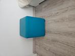 Blauwe hocker / poef, Ophalen, Gebruikt