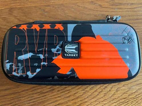 Dart case Target dartcase RvB Raymond Van Barneveld Barney, Sport en Fitness, Darts, Zo goed als nieuw, Overige typen, Ophalen of Verzenden