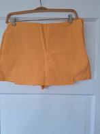 Korte broekrok Zara mt XL (omtrek 91 cm), Zara, Oranje, Maat 42/44 (L), Kort