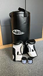 Boksbal set: Handschoenen & Lint, Sport en Fitness, Vechtsporten en Zelfverdediging, Maat XS of kleiner, Ophalen of Verzenden