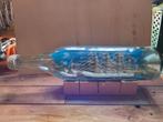 Vintage Schip in Fles - 49cm, Ophalen of Verzenden