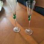 Champagne glazen 2 stuks zeer Apart, Verzamelen, Glas en Borrelglaasjes, Ophalen of Verzenden, Zo goed als nieuw