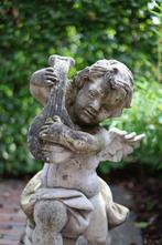 Prachtig tuinbeeld (putti) 90 cm, Tuin en Terras, Ophalen, Gebruikt