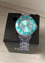 Ice watch turkoois quartz uurwerk nieuw € 45,00, Overige merken, Kunststof, Polshorloge, Nieuw