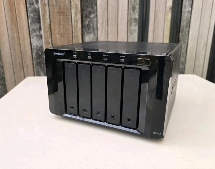 Synology DX513 Extension Unit, Computers en Software, NAS, Refurbished, Ophalen of Verzenden