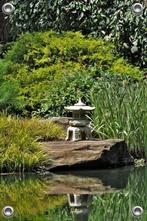Tuinposter-Schuttingposter Zen garden  70x105 cm (bxh), Verzenden, Nieuw, Good Smiling, Info@goodsmiling.com