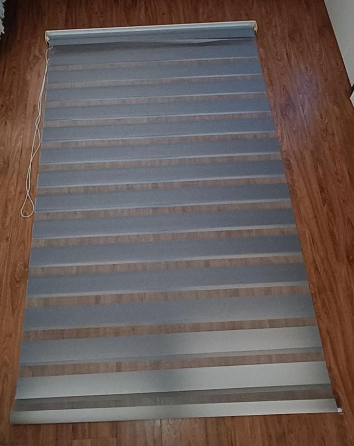 Duo-Rolgordijn 115cm breed, Huis en Inrichting, Stoffering | Gordijnen en Lamellen, Gebruikt, 150 tot 200 cm, 100 tot 150 cm, Crème