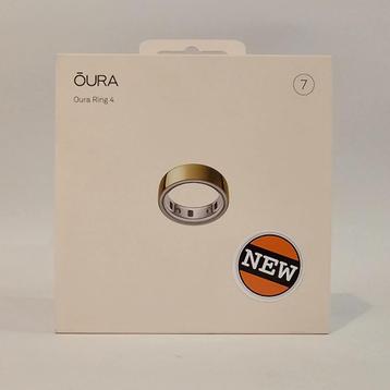 OURA Ring 4 Gold Smart Ring Size: 7 | Nieuw beschikbaar voor biedingen