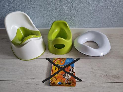 Twee potjes en een wc verkleiner, Kinderen en Baby's, Badjes en Verzorging, Zo goed als nieuw, Overige typen, Ophalen of Verzenden