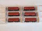 6x Fleischmann zelflosser, art. 8520, Gebruikt, Gelijkstroom, Fleischmann, Wagon