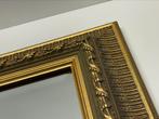 Speigel, Facet Geslepen, met Gouden Decoratie Rand., Huis en Inrichting, Woonaccessoires | Spiegels, Ophalen, Minder dan 50 cm