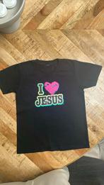 I ️ Jesus zwart tshirt (gemaakt bij opwekking Pinksteren), Ophalen of Verzenden, Zo goed als nieuw