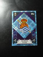 Real sociedad logo/badge (crystal parallel) topps, Ophalen of Verzenden, Nieuw, Buitenlandse clubs, Poster, Plaatje of Sticker