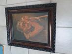 schilderij in mooie vintage lijst, Ophalen