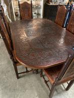 Peruaanse Eethoek compleet, Huis en Inrichting, Complete eetkamers, Ophalen, Zo goed als nieuw, X, X