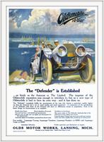 Oldsmobile Defender advertentie - 1912 - overdruk, Verzenden, Nieuw, Auto's