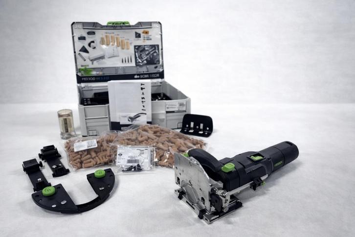 festool domino freesmachine, Doe-het-zelf en Verbouw, Gereedschap | Freesmachines, Zo goed als nieuw, Elektrisch, Bovenfrees, Ophalen