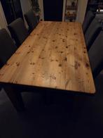 Houten Eettafel voor 6-8 personen, Huis en Inrichting, Tafels | Eettafels, Ophalen