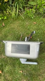 Wasbak met kraan, Doe-het-zelf en Verbouw, Ophalen, Gebruikt, Kraan