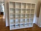 25 vaks Kallax open kast vakkenkast 5x5 wit Ikea, Ophalen, Gebruikt, 150 tot 200 cm, 150 tot 200 cm