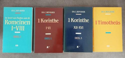 Ds.C.den Boer:Romeinen dl1,1Korinthe dl 1,3, 1Timotheus, Boeken, Godsdienst en Theologie, Gelezen, Christendom | Protestants, Ophalen of Verzenden