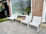 Tuinset,  2xstoel 1x bank+tafel., Ophalen, Gebruikt, Bank, Tuinset