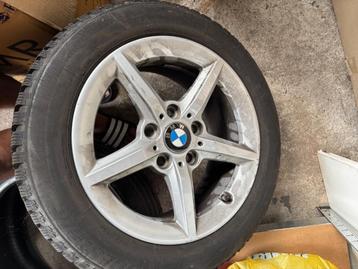 Set of 4 BMW 16” Alloy Wheels with Bridgestone 205/55 R16 Ty beschikbaar voor biedingen