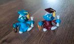 2x afgestudeerde smurf, Verzamelen, Smurfen, Ophalen of Verzenden, Gebruikt, Verschillende Smurfen