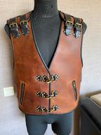 leren vest, leer, biker, Motoren, Kleding | Motorkleding, Verzenden, Nieuw met kaartje, Heren, Jas | leer