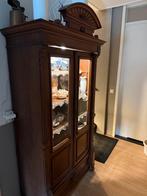 Mooie antieke vitrine kast, Antiek en Kunst, Ophalen