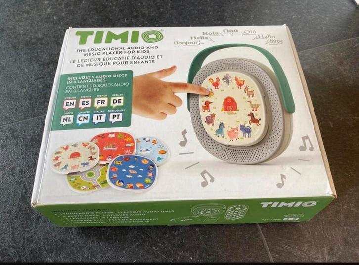 TIMIO Audiospeler voor Kinderen, Kinderen en Baby's, Speelgoed | Babyspeelgoed, Zo goed als nieuw, Overige typen, Met geluid, Ophalen of Verzenden