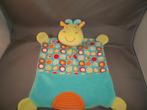 Topomini nijlpaard doekje groen gekleurd met hardstuk Oranje, Kinderen en Baby's, Nieuw, Overige typen, Ophalen of Verzenden