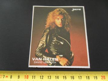sticker POP joepie david lee roth van halen beschikbaar voor biedingen