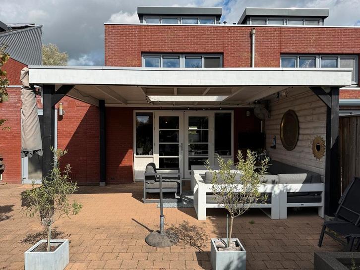 Mooie Houten Veranda met Lichtkoepel, Tuin en Terras, Overkappingen, Zo goed als nieuw, Veranda, Ophalen