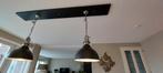 Te Koop: 2 mooie industriele hanglampen., Ophalen, Zo goed als nieuw, Metaal, Industrieel