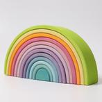Grimms 10673 - Grote houten regenboog pastel, Verzenden, Nieuw, Overige typen