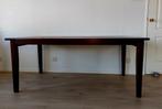 Mooie donkerbruine eettafel. Lxbxh = 1.80m 95 cm 75 cm., Huis en Inrichting, Tafels | Eettafels, Ophalen, Gebruikt
