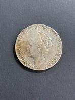 2 1/2 Gulden wilhelmina grof haar 1933, Ophalen of Verzenden, Koningin Wilhelmina, 2½ gulden