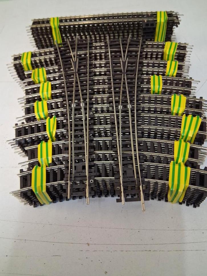 80 delig Piko rails kavel  in zeer goede staat 55200 serie, Hobby en Vrije tijd, Modeltreinen | H0, Zo goed als nieuw, Rails, Gelijkstroom