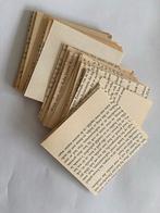 Vintage Scrapbook Papier 8 cm - Unieke Achtergronden, Ophalen of Verzenden, Gebruikt, Papier of Karton, Overige merken