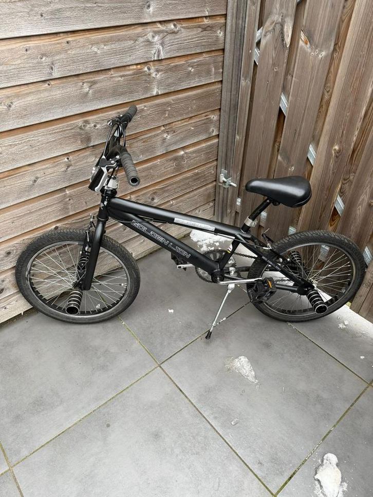 BMX Golden Lion Crossfiets Stuntfiets 20” Zwart (Zgan), Fietsen en Brommers, Fietsen | Jongens, Zo goed als nieuw, 20 inch, Ophalen