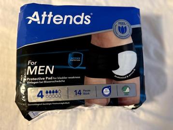 Attends incontinentie materiaal voor heren: maat 4 beschikbaar voor biedingen
