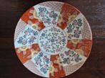 Antieke imari wandbord 2stuks ca 1920 vintage porselein, Ophalen of Verzenden