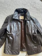 Vintage Leren Jasje Bruin Ginger by Choice Maat 36, Bruin, Ophalen of Verzenden, Jasje, Maat 36 (S)