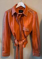 IBANA , leren jasje met studs , nieuw , maat M, Maat 38/40 (M), Nieuw, Oranje, Ophalen of Verzenden