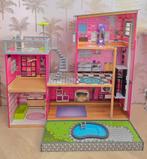 KidKraft houten poppenhuis / barbiehuis, Ophalen, Zo goed als nieuw, Poppenhuis