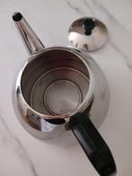 Rvs Bredemeijer theepot 1.2 liter, Huis en Inrichting, Keuken | Potten en Pannen, Ophalen of Verzenden, Zo goed als nieuw, Rvs
