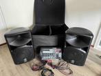YAMAHA Stagepass 400i (zanginstallatie) + Trolley, Ophalen, Zo goed als nieuw, Minder dan 500 watt, P.A.