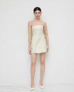 Jacquard Jurk Maat XS, Wit, Nieuw, Ophalen of Verzenden, Maat 34 (XS) of kleiner